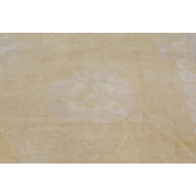 1950s Vintage Turkish Anatolian Hand Knotted Wool Rug, 5'4"x8'2" For Sale - Image 5 of 6