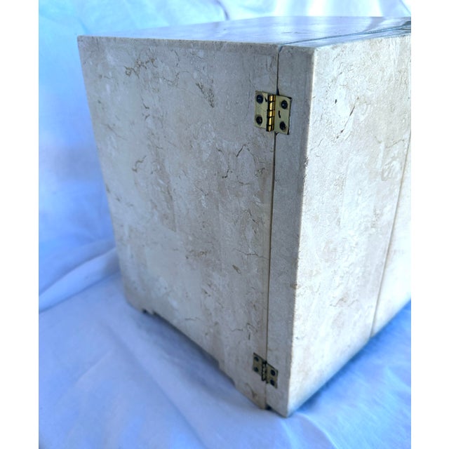 Cream Postmodern Tessellated Jewelry/Trinket Box For Sale - Image 8 of 11