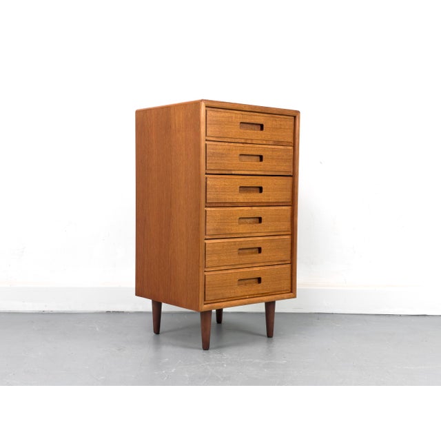 Danish Teak Chest of Drawers from Fanø, 1970s For Sale - Image 14 of 14
