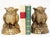 Vintage Cast Solid Brass Owl Bookends Mid-Century Modern 1950s For Sale - Image 11 of 11