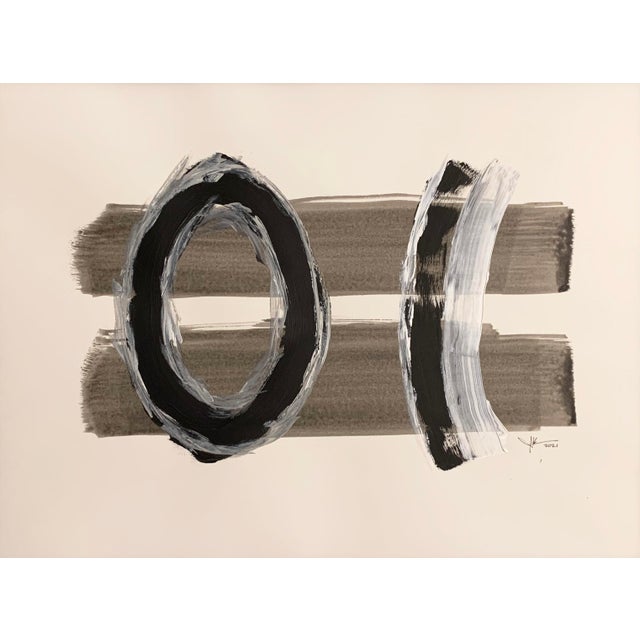 "Untitled 88" Contemporary Abstract Acrylic Painting by J. Kent Martin For Sale