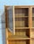 Mid-Century Modern In Style of Henning Kjærnulf Oak Hutch With Glass Doors and Open Shelves Denmark Mid-Century Modern 1960s For Sale - Image 3 of 10
