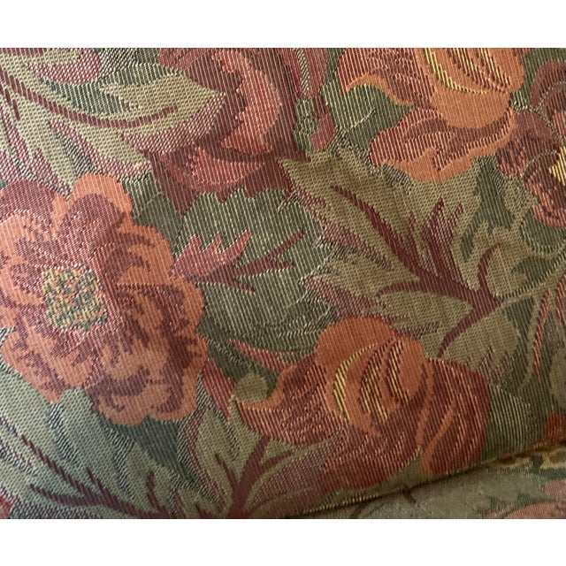 Pair of Vintage David Edward Club Chairs With Floral Print For Sale - Image 12 of 17