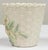 Belleek Pottery Ltd. Vintage Belleek Ireland Porcelain Floral Basketweave Motif Spill Vase For Sale - Image 4 of 7