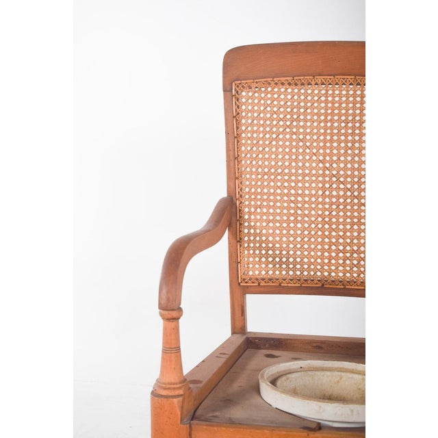 Straw Back Chair, 1890s For Sale - Image 4 of 7