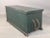 Mid 19th Century 19th Century Dark Green-Blue Painted Maritime Sea Chest / Trunk, Ship John Speark, Rockland Maine For Sale - Image 5 of 12