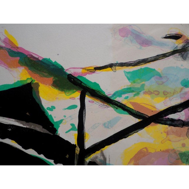 Jacques Poli, Cohérence abstraite, Lithograph For Sale - Image 9 of 10
