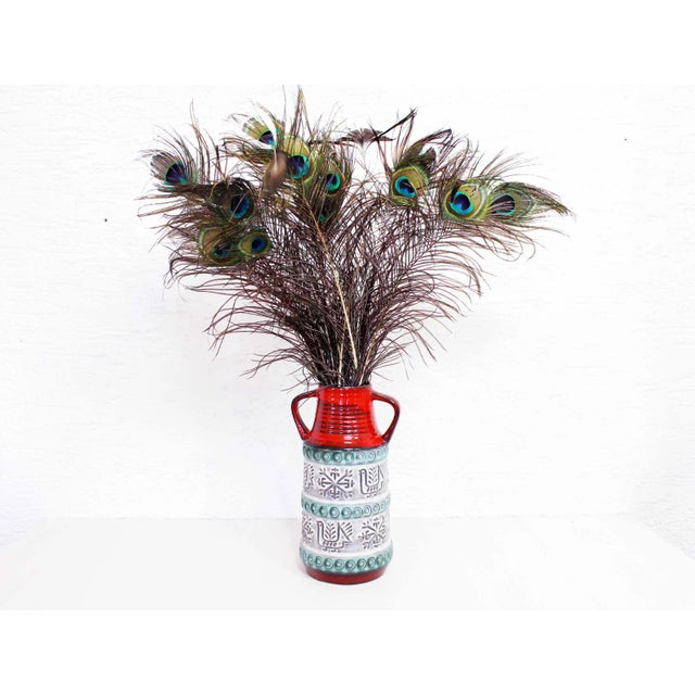 Nice ceramic vase from the 60/70's West Germany by Bay Keramik. Ideal for large bouquets, this ceramic vase will quickly...