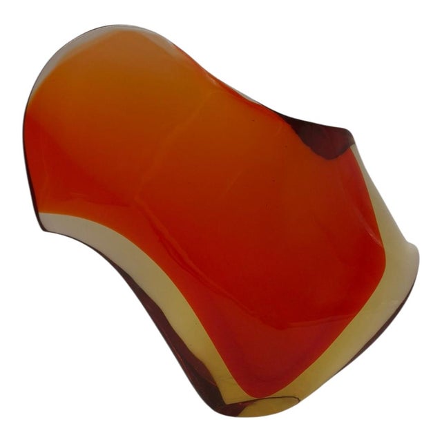 1960s Large Mid-Century Modern Murano "Sommerso" Art Glass Sparrow Sculpture, Italy For Sale - Image 5 of 9