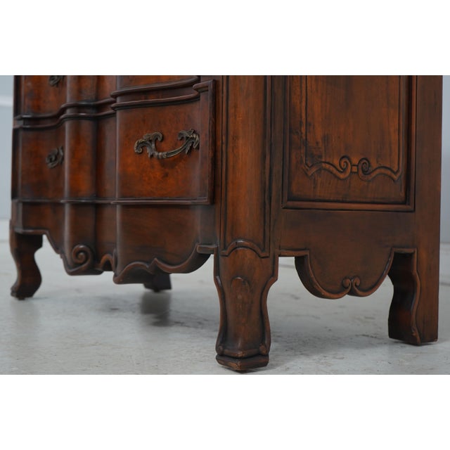 Brown Theodore Alexander Burl Walnut French Commode For Sale - Image 8 of 17