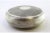 Metal Snuff Box in Guilloche Silver with Monogram Plaque and Soap-Shaped Pressure Lid For Sale - Image 7 of 9