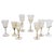 Glasses by Cenedese, Set of 8 For Sale