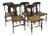 American Country Faux Grain Painted Chairs - Set of 8 For Sale