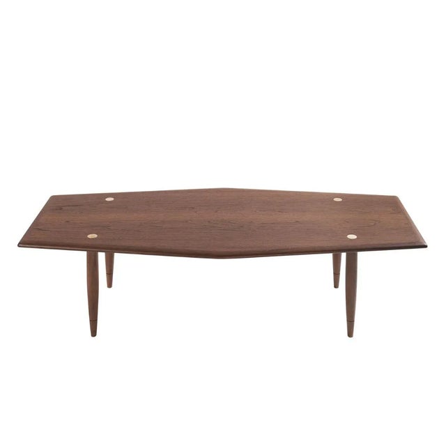 Scandinavian Modern Teak Coffee Table by Yngve Ekström for Dux, 1950s For Sale - Image 12 of 12