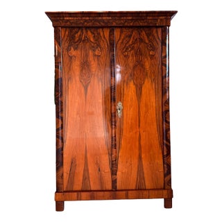Antique Biedermeier Hall Wardrobe For Sale