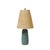 Mid-Century Modern Mid-Century Blue Ceramic & Fiber Shaded Table Lamps by Lotte & Gunnar Bostlund For Sale - Image 3 of 11
