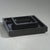 Contemporary Nero Marquina Natural Marble Tray, 9.75" x 9.75" x 2" For Sale - Image 3 of 5