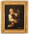 This is a magnificent antique Italian School, 19th Century, oil on canvas painting of a young lady reading a scroll,mid...
