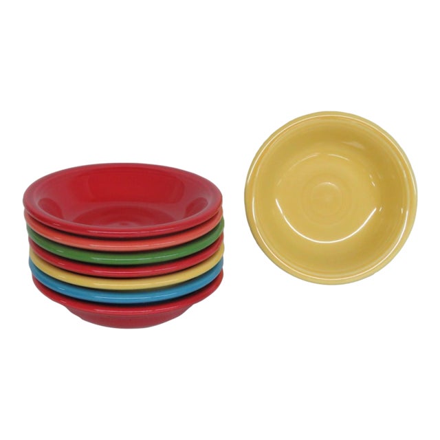 Fiesta Dinnerware Small Stacking Bowls Multicolor Set of 8 Serving Dishes 4851b For Sale