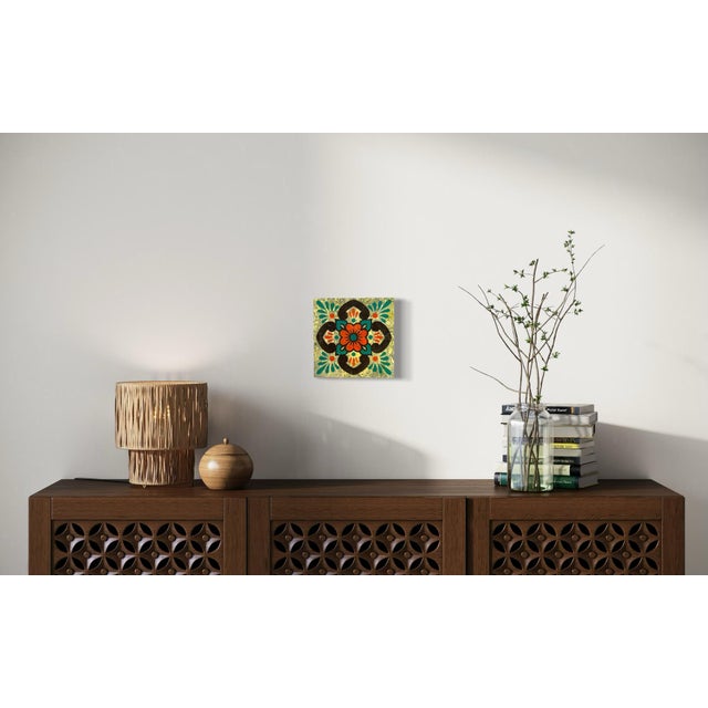 Ernesto Yerena Montejano “Ganas Talavera,” 2015 — Mixed Media on Wood Panel For Sale In Los Angeles - Image 6 of 12