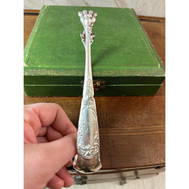 Spoon & Tongs Box, 1900, Set of 13 For Sale - Image 4 of 11