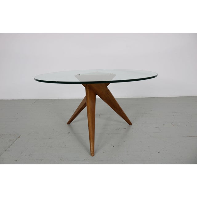 Vintage Side Table in Wood, 1940s For Sale - Image 16 of 18