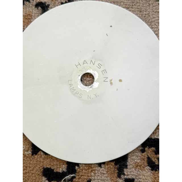 Late 20th Century Hansen Metalarte Brass Swing Arm Sconce For Sale - Image 5 of 8