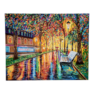 Impressionist Original Oil on Canvas Painting #3