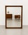 1960s Mid Century Modern Walnut Mirror, 1960s — Scandinavian Design, For Sale - Image 5 of 10
