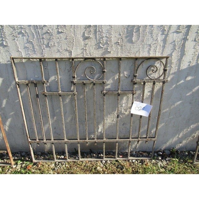 Wonderful piece of Architecture. Heavy, tight and sturdy.. piece does show signs of age related wear including rust,...