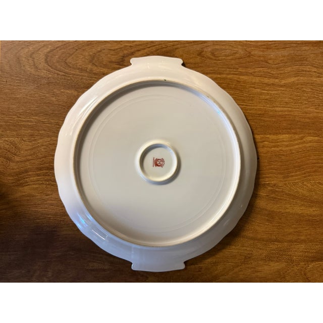 Vintage Noritake Japanese Porcelain Handpainted Plate For Sale In Portland, OR - Image 6 of 6