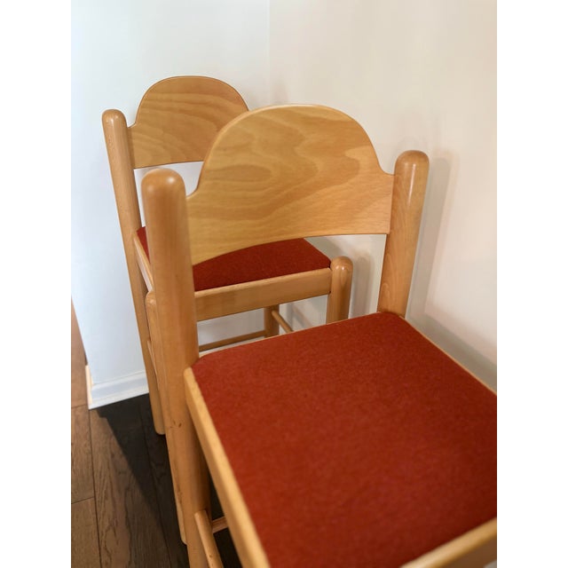 1980s Pair of Italian Postmodern ‘Padova’ Bar Stools Attributed to Hank Lowenstein for Gordon International For Sale In Charleston - Image 6 of 12