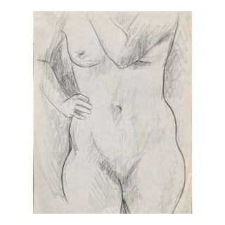 1965 James Bone Female Nude Torso For Sale