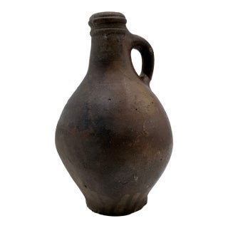 17th-Century German Bartmann (Bellarmine) Stoneware Jug — Excavated at the World Trade Center Site, New York City For Sale