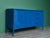 1970s Mid Century Modern High Gloss Blue Lacquered Dresser For Sale - Image 4 of 10