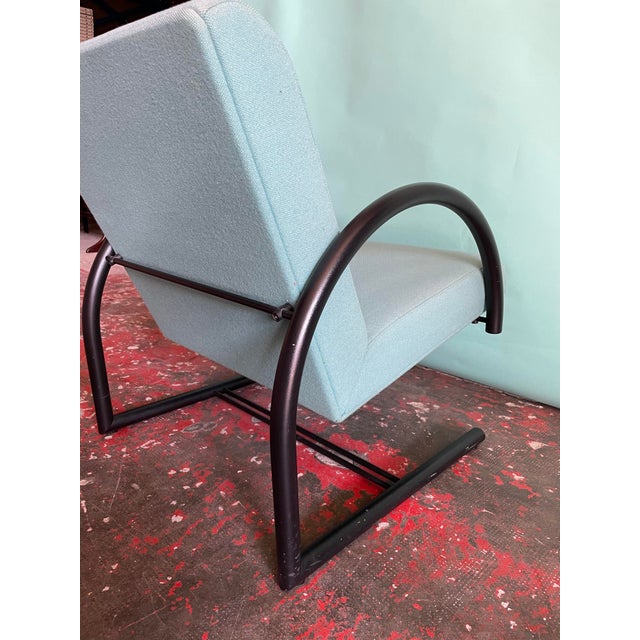 Metal Metaform Cirkel Armchair by Karel Boonzaijer and Pierre Mazairac, 1980s For Sale - Image 7 of 8