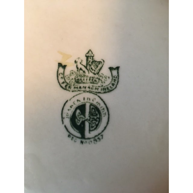 Beellek Irish Vase & Dish For Sale - Image 9 of 11