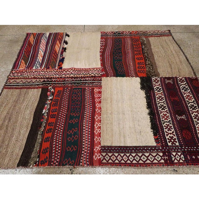 Galerie Shabab Collection Mid-20th Century Persian Flatweave Kilim Rug For Sale - Image 9 of 10