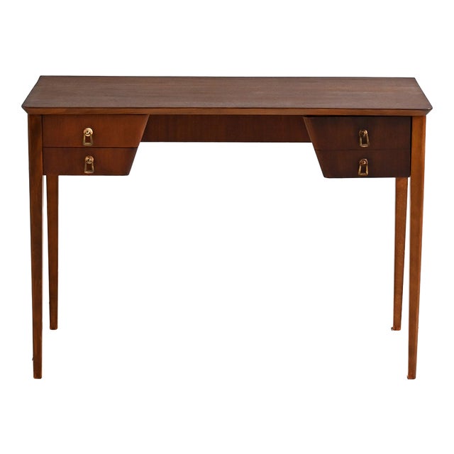 Small Mahogany Desk, 1960s For Sale