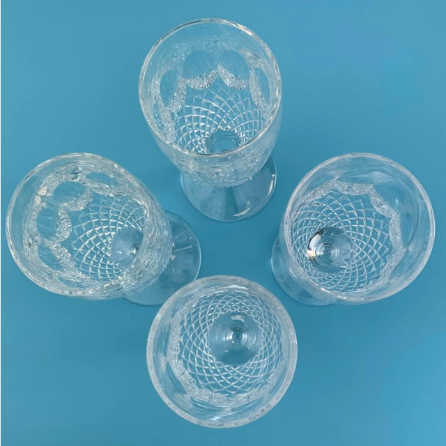 Glass Waterford Crystal Colleen Champagne Flutes: Set of 4 For Sale - Image 7 of 9