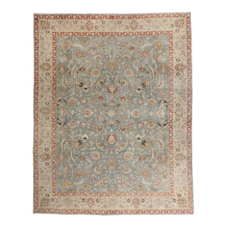 Antique Persian Mashhad Rug, 09'08 X 12'05 For Sale