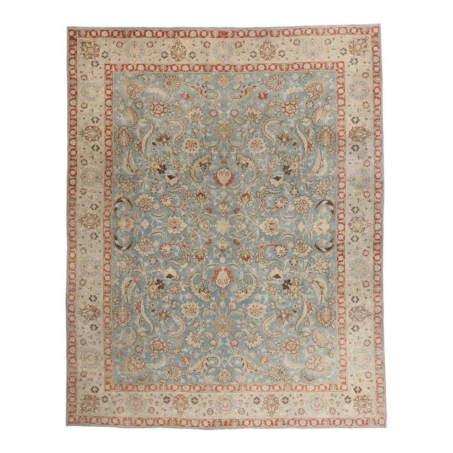 Antique Persian Mashhad Rug, 09'08 X 12'05 For Sale