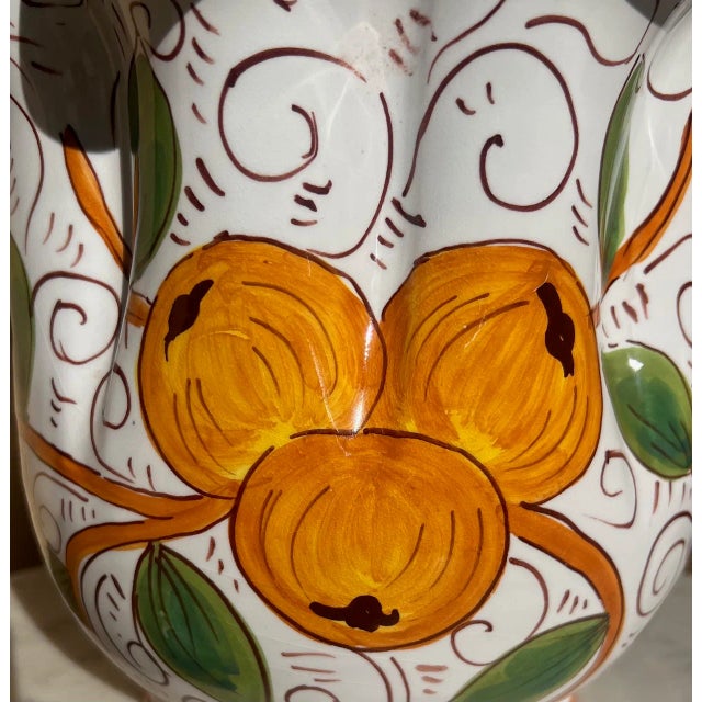Large Italian Vase / Champagne Bucket For Sale - Image 4 of 12