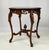 Brown Rococo Revival Carved Walnut & Burl Octagonal Accent Table For Sale - Image 8 of 16