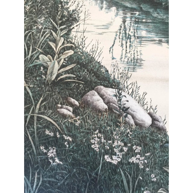 Helen Rundell "River" Artist Proof Lithograph For Sale - Image 4 of 9