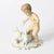 Cream Porcelain Figurine Putti with Rabbits from Wallendorf, 1950s For Sale - Image 8 of 11