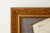 Original Framed Abstract Painting in Antique Gold Frame For Sale - Image 9 of 13