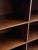 Wood Vintage Oak Bookcase Cylinder Legs For Sale - Image 7 of 16