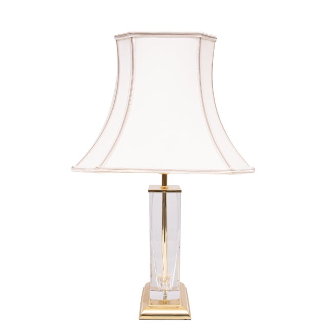 Table Lamp in Cut Crystal Glass from Nachtmann Leuchten, Germany, 1970s For Sale - Image 4 of 13