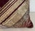 One-of-a-Kind Indian Silk Sari Brocade Pillow, Zari Embroidery, 1980 For Sale - Image 13 of 15